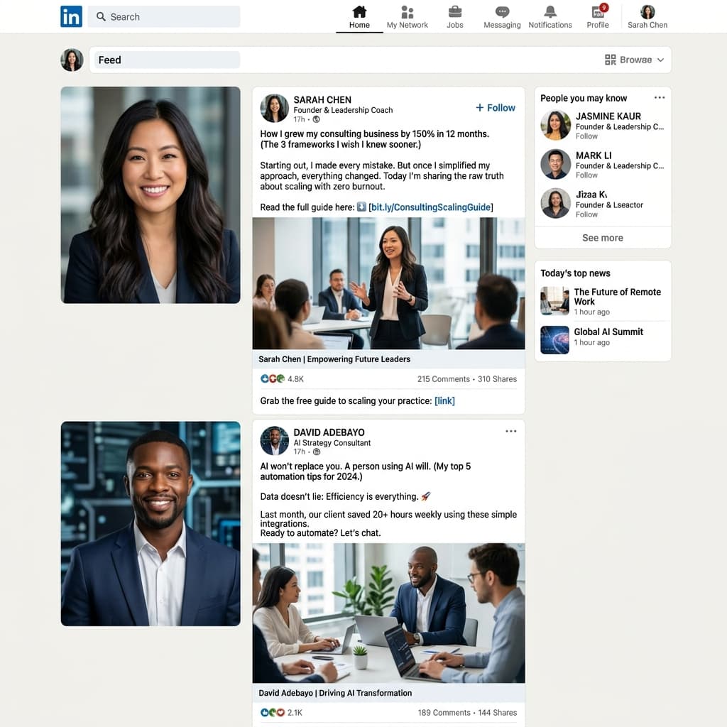 I will write LinkedIn content posts for your brand