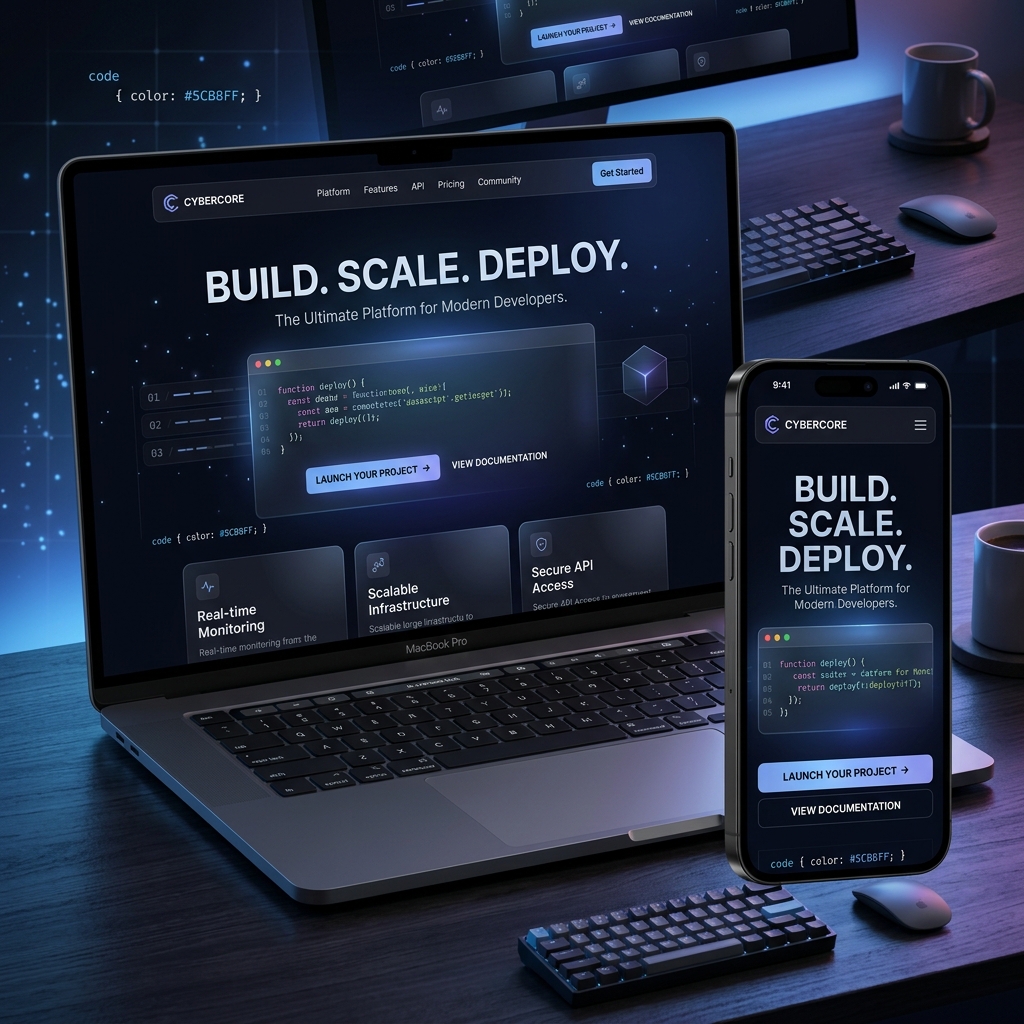 I will build a responsive Next.js landing page